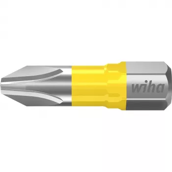 Wiha 42294 bit de potência Phillips PH2 x 25 mm, encaixe sextavado de 1/4