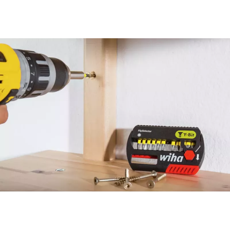 Wiha 42294 bit de potência Phillips PH2 x 25 mm, encaixe sextavado de 1/4