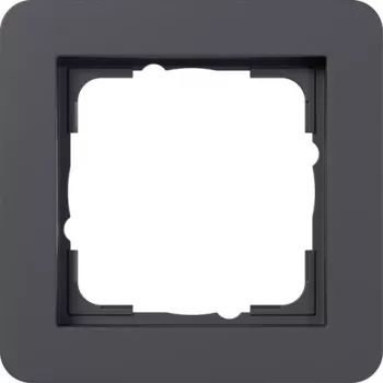 Gira E1 Moldura de cobertura simples, antracite (0211152)