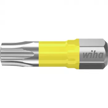 Wiha 42304 bit Torx T25 x 25 mm, pack de 25, encaixe sextavado de 1/4