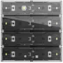 Gira Tastsens.4.70 Comfort 4f OneKNX 534400 painel tátil KNX com 4 teclas capacitivas e ecrã a cores