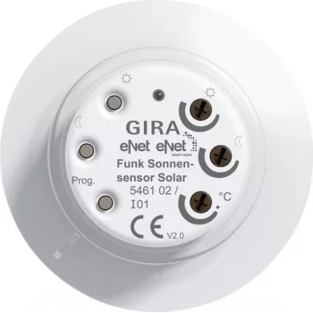 Sensor solar sem fios GIRA rws 546102