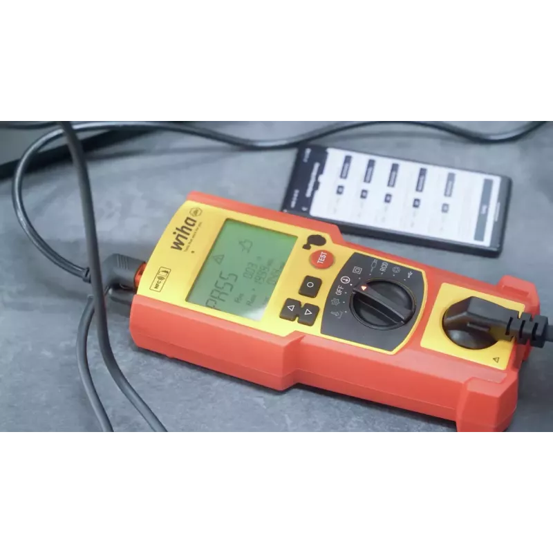 Wiha 47220 PAT one conjunto de testador de aparelhos, VDE 0701-0702
