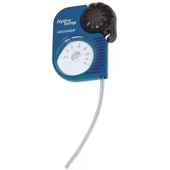 GEDORE Verificador de anticongelante 614, areómetro para refrigerante de etilenoglicol, -5 °C a -40 °C, tubo de vidro com bomba de sucção 6523770
