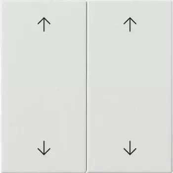 Gira Tecla 2 módulos branco puro 538703