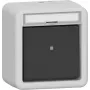 GIRA Interruptor de tecla 315230 NO contacto sMK BSF WG AP cinzento
