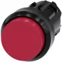 Siemens SIRIUS ACT 3SU1000-0BB20-0AA0 elemento frontal de botão de pressão, plástico, vermelho