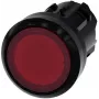 Siemens SIRIUS ACT Acionador de botão 22mm redondo vermelho momentâneo 3SU1001-0AD20-0 3SU10010AD200AA0