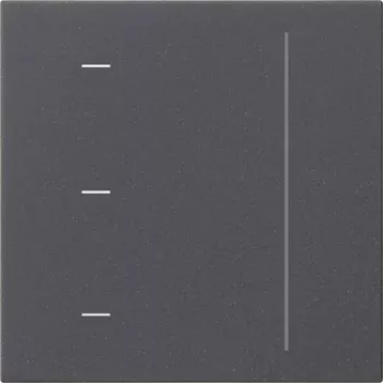 Gira System 3000 elemento de comando tátil, antracite 536528