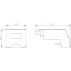 SIEMENS SIRIUS 3RV2917-5AA00 conector para disjuntor S00, terminal de mola, configuração simples