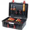 Wiha Basic Set L Electric mala de ferramentas com 46 peças isoladas VDE 47312