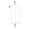 SIEMENS SIRIUS ACT 3SU1400-1AA10-1LA0 módulo de contacto, 1 NO, terminal de parafuso, montagem na base