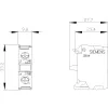 SIEMENS SIRIUS ACT 3SU1400-1AA10-1LA0 módulo de contacto, 1 NO, terminal de parafuso, montagem na base