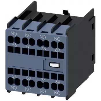 Siemens SIRIUS bloco de contactos auxiliares 3NO+1NC montagem frontal 3RH2911-2XA31-0MA0