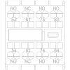 Siemens SIRIUS bloco de contactos auxiliares 3NO+1NC montagem frontal 3RH2911-2XA31-0MA0