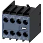 Siemens 3RH2911-1XA40-0MA0 bloco de contactos auxiliares, 4 NO, ligação por parafuso, montagem lateral para SIRIUS 3RH2/3RT2