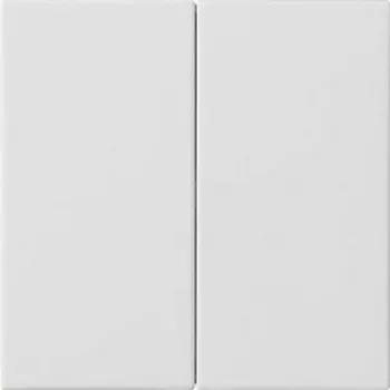 Gira tampa de interruptor basculante 2 canais branco puro 537027