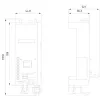 Siemens SIRIUS módulo de ligação para disjuntor 3RV2 e contactores 3RT2, S00/S0, 3RV2917-7AA00