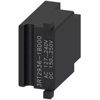 Siemens SIRIUS 3RT2936-1BD00 proteção contra sobretensão varistor para contactores 3RT2, 127-240 V AC / 150-250 V DC, montagem frontal amovível
