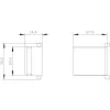 Siemens SIRIUS 3RT2936-1BD00 proteção contra sobretensão varistor para contactores 3RT2, 127-240 V AC / 150-250 V DC, montagem frontal amovível