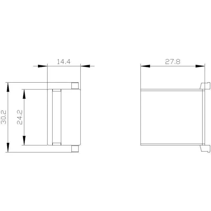 Siemens SIRIUS 3RT2936-1BD00 proteção contra sobretensão varistor para contactores 3RT2, 127-240 V AC / 150-250 V DC, montagem frontal amovível