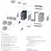 Siemens SIRIUS 3RT2936-1BD00 proteção contra sobretensão varistor para contactores 3RT2, 127-240 V AC / 150-250 V DC, montagem frontal amovível