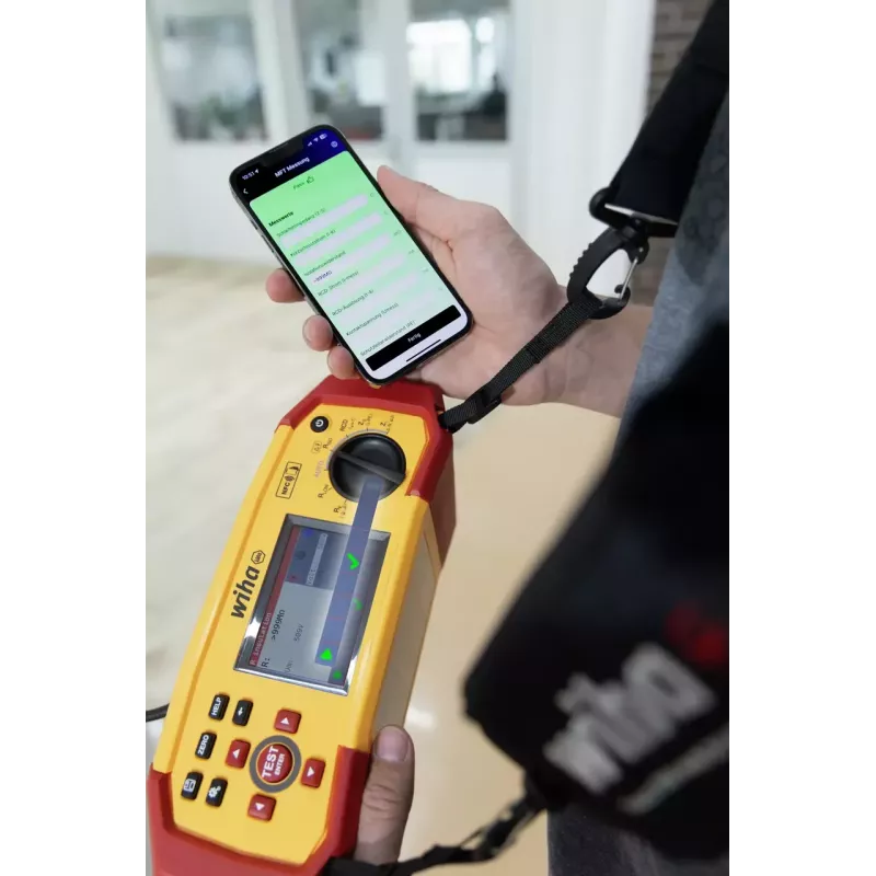 Conjunto de testador de instalação WIHA 47218 MFT One com acessórios