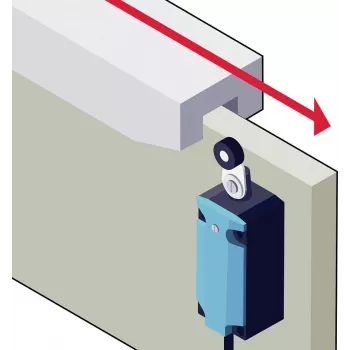 Cabeça de atuador de rolete Siemens SIRIUS 3SE5 para interruptor de posição 3SE50000AE101AJ0