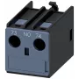 Bloco de contactos auxiliares Siemens SIRIUS 1 NA montagem frontal para contactores 3RT2 e relés 3RH2, terminais de parafuso, isolamento 690V, 3RH2911-1AA10