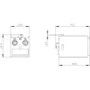 Bloco de contactos auxiliares Siemens SIRIUS 1 NA montagem frontal para contactores 3RT2 e relés 3RH2, terminais de parafuso, isolamento 690V, 3RH2911-1AA10