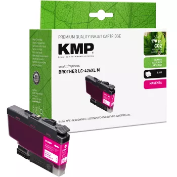 Tinteiro magenta reciclado KMP para Brother LC426XLM (5000 páginas) 1550,4006