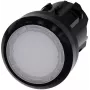 Elemento frontal de botão iluminado Siemens SIRIUS ACT, branco, 22 mm, plástico 3SU1001-0AA60-0AA0