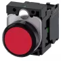 Siemens SIRIUS ACT 3SU1100-0AB20-1BA0 botão de pressão completo, plástico, vermelho