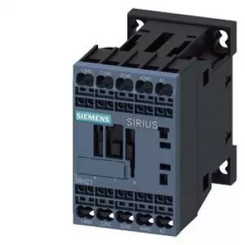 Siemens SIRIUS 3RH2 contactor auxiliar 3RH2122-2AP60, 4 polos, 2NO+2NC, bobina 230V AC, terminais de parafuso