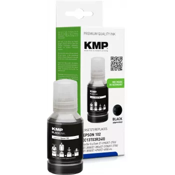 KMP frasco de tinta preto compatível com Epson 102/T03R14 (1642,1001)