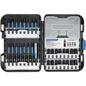 GEDORE conjunto de bits 666-032, 32 peças (3517470)