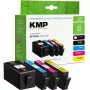 Cartucho de tinta compatível KMP, pack de 4 preto/ciano/magenta/amarelo para HP 903XL (3HZ51AE) 1756,4005