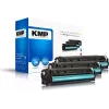 Cartuchos de toner compatíveis KMP 1236,0030, multi-pack para HP LaserJet Pro 200 color M251n/M251nw - ciano, magenta, amarelo (pack de 3, 1800 páginas cada)