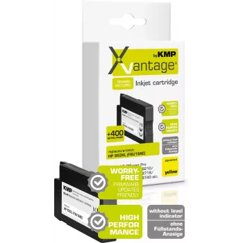 KMP XVantage cartucho de tinta pigmentada amarela compatível com HP 953XL (F6U18AE) 1748,4089