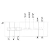 SIEMENS SIRIUS 3RU2136-4EB0 relé térmico de sobrecarga 22-32 A classe 10