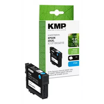KMP cartucho de tinta ciano compatível para Epson T10H2 (1662,4003)