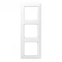 Jung AS 500 moldura de cobertura tripla, branco alpino SPAS583WW