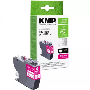 KMP PRINTTECHNIK 1538,4006 cartucho de tinta magenta compatível de alto rendimento para Canon PIXMA