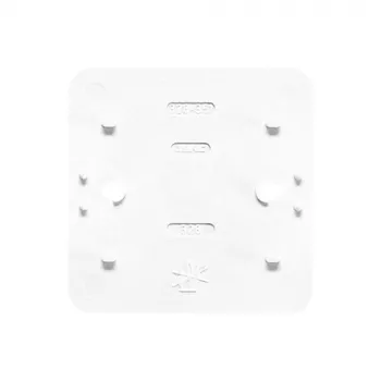 JUNG 328WW placa de base ignífuga, branco