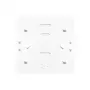 JUNG 328WW placa de base ignífuga, branco