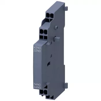 Siemens interruptor auxiliar 2 NO, montagem lateral para disjuntores 3RV2 S00/S0 - 3RV29012B