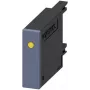 Siemens varistor com LED, 24-48V AC/12-24V DC, para contactores SIRIUS S00/S0, encaixável, 3RT29161JJ00