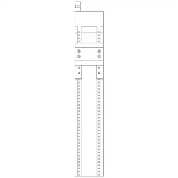 Siemens SIRIUS 3RA2 conjunto de cablagem de bloqueio mecânico para contactores S00/S0 (3RA29132BB1)