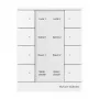 Busch-Jaeger free@home Elemento de comando, branco alpino, 2 vias 2CKA006220A0886