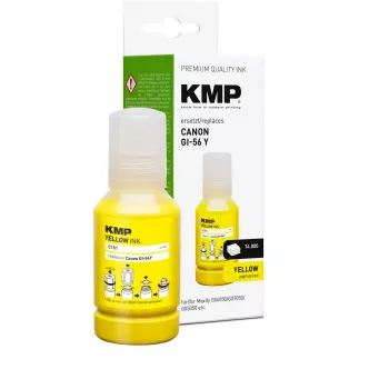 KMP 1584,0009 Cartucho de tinta amarelo compatível para Canon PIXMA